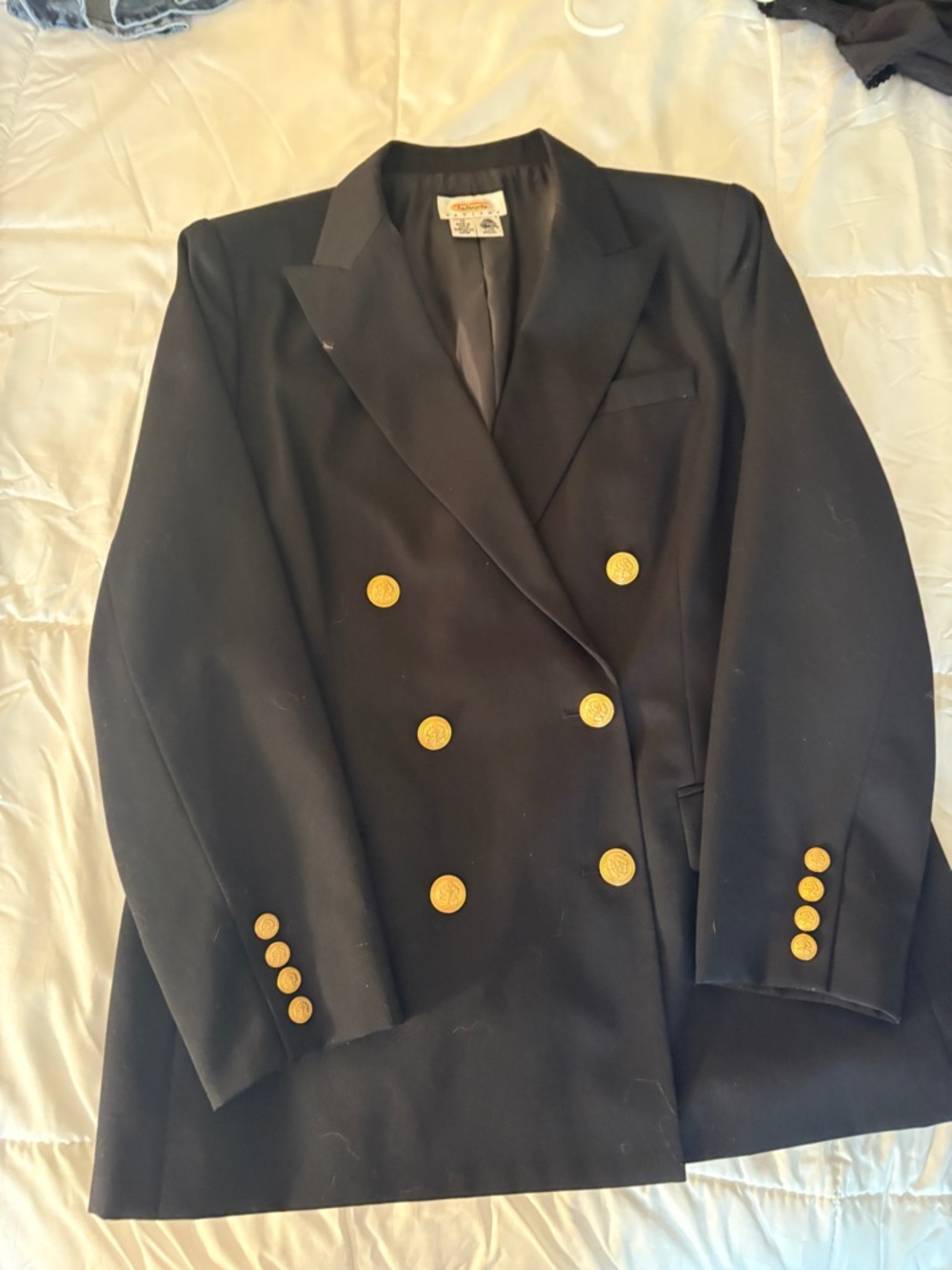 Talbots Blazer w Gold Buttons